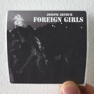 Joseph Arthur Foreign Girls Ep Album Cover Sticker Joseph Arthur Foreign Girls Ep Album Cover Sticker