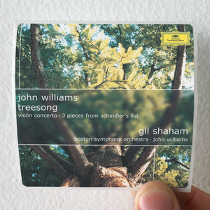 John Williams Treesong Album Cover Sticker