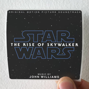 John Williams Star Wars The Rise Of Skywalker Album Cover Sticker