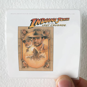 John Williams Indiana Jones And The Last Crusade Album Cover Sticker John Williams Indiana Jones And The Last Crusade Album Cover Sticker