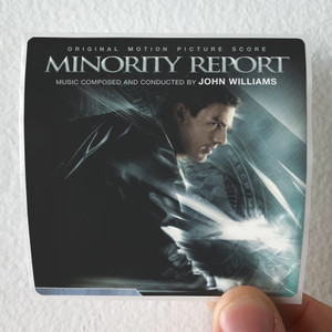 John Williams Minority Report Album Cover Sticker John Williams Minority Report Album Cover Sticker