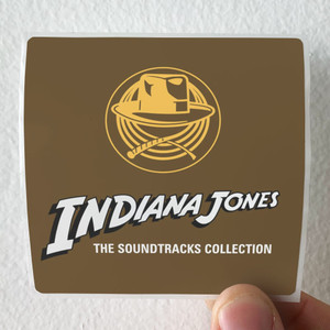 John Williams Indiana Jones The Soundtracks Collection Album Cover Sticker John Williams Indiana Jones The Soundtracks Collection Album Cover Sticker