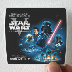 John Williams Star Wars The Empire Strikes Back Album Cover Sticker