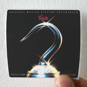 John Williams Hook Original Motion Picture Soundtrack Album Cover Sticker