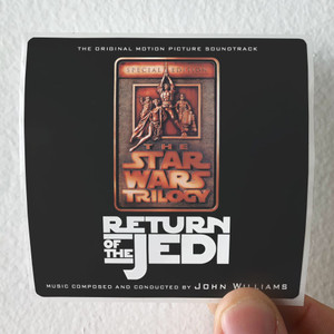 John Williams The Star Wars Trilogy Album Cover Sticker
