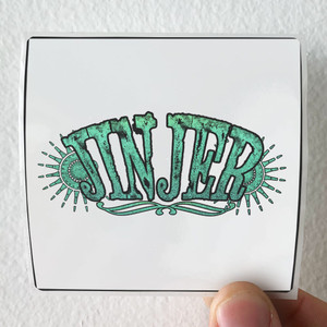 Jinjer Hypocrites And Critics Album Cover Sticker Jinjer Hypocrites And Critics Album Cover Sticker