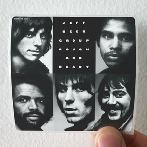Jeff Beck Group Rough And Ready 1 Album Cover Sticker Jeff Beck Group Rough And Ready 1 Album Cover Sticker