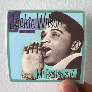 Jackie Wilson Mr Excitement 1 Album Cover Sticker
