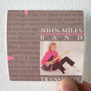 John Miles Transition Album Cover Sticker