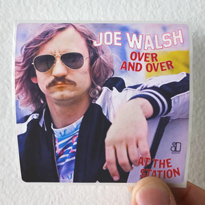 Joe Walsh Over And Over Album Cover Sticker