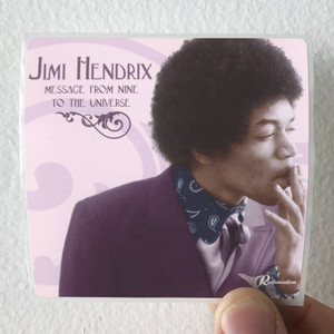 Jimi Hendrix Message From Nine To The Universe Album Cover T-Shirt