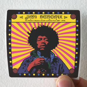 Jimi Hendrix The Masters Masters Album Cover Sticker Jimi Hendrix The Masters Masters Album Cover Sticker