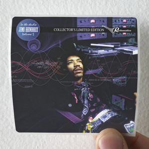 Jimi Hendrix In The Studio Volume 5 Album Cover Sticker Jimi Hendrix In The Studio Volume 5 Album Cover Sticker