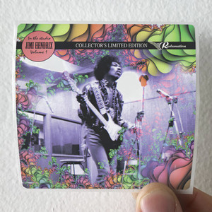 Jimi Hendrix In The Studio Volume 1 Album Cover Sticker Jimi Hendrix In The Studio Volume 1 Album Cover Sticker