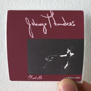 Johnny Thunders Hurt Me Album Cover Sticker Johnny Thunders Hurt Me Album Cover Sticker