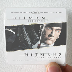 Jesper Kyd Hitman Codename 47 Hitman 2 Silent Assassin Album Cover Sticker