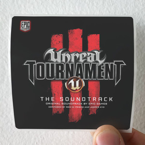 Jesper Kyd Unreal Tournament 3 Album Cover Sticker Jesper Kyd Unreal Tournament 3 Album Cover Sticker