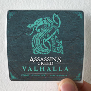 Jesper Kyd Assassins Creed Valhalla Sons Of The Great North Original So Album Cover Sticker Jesper Kyd Assassins Creed Valhalla Sons Of The Great North Original So Album Cover Sticker
