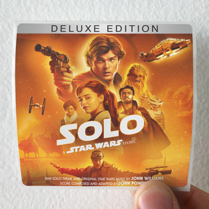 John Powell Solo A Star Wars Story Deluxe Edition Album Cover Sticker