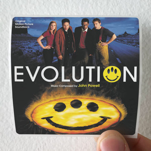 John Powell Evolution Album Cover Sticker