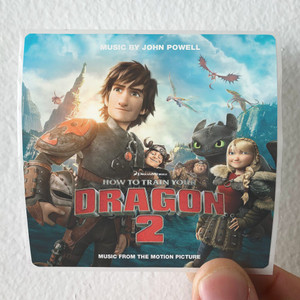 John Powell How To Train Your Dragon 2 Album Cover Sticker