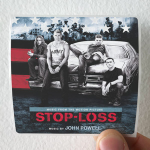 John Powell Stop Loss Album Cover Sticker John Powell Stop Loss Album Cover Sticker