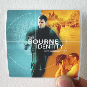 John Powell The Bourne Identity 2 Album Cover Sticker John Powell The Bourne Identity 2 Album Cover Sticker