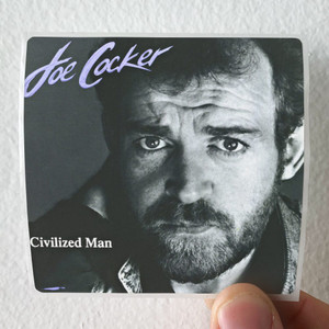 Joe Cocker Civilized Man Album Cover Sticker