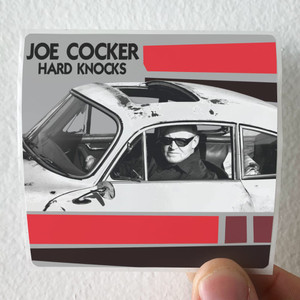 Joe Cocker Hard Knocks Album Cover Sticker Joe Cocker Hard Knocks Album Cover Sticker