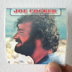 Joe Cocker Jamaica Say You Will Album Cover Sticker Joe Cocker Jamaica Say You Will Album Cover Sticker