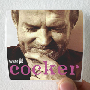 Joe Cocker The Best Of Joe Cocker Album Cover Sticker Joe Cocker The Best Of Joe Cocker Album Cover Sticker