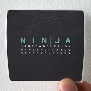 Janes Addiction Ninja 2009 Tour Sampler Album Cover Sticker Janes Addiction Ninja 2009 Tour Sampler Album Cover Sticker