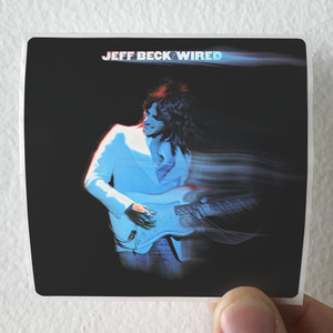 Jeff Beck Wired 1 Album Cover Sticker
