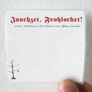 Jochen Malmsheimer Jauchzet Frohlocket Album Cover Sticker