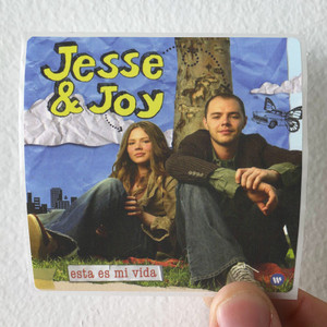 Jesse and Joy Sta Es Mi Vida Album Cover Sticker