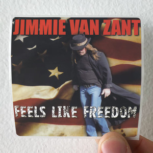 Jimmie Van Zant Feels Like Freedom Album Cover Sticker Jimmie Van Zant Feels Like Freedom Album Cover Sticker
