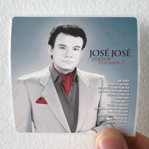 Jose Jose Duetos Vol 1 Album Cover Sticker