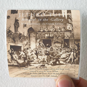 Jethro Tull Minstrel In The Gallery 1 Album Cover Sticker