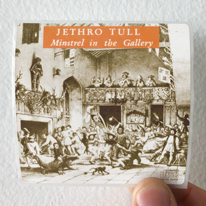 Jethro Tull Minstrel In The Gallery 3 Album Cover Sticker
