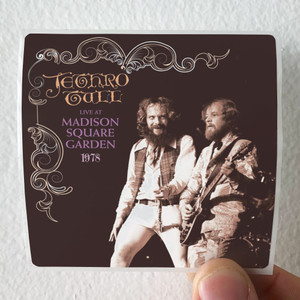 Jethro Tull Live At Madison Square Garden 1978 Album Cover Sticker Jethro Tull Live At Madison Square Garden 1978 Album Cover Sticker