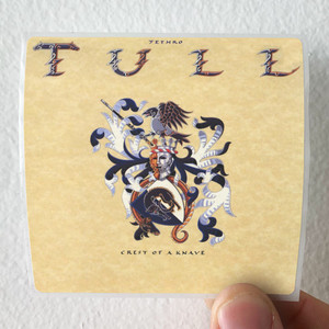 Jethro Tull Crest Of A Knave 2 Album Cover Sticker Jethro Tull Crest Of A Knave 2 Album Cover Sticker