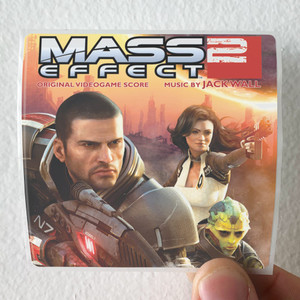 Jack Wall Mass Effect 2 Album Cover Sticker