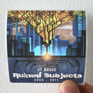 JT Bruce Ruined Subjects Album Cover Sticker