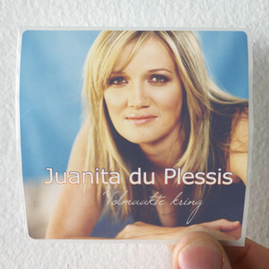 Juanita du Plessis Volmaakte Kring Disc 1 Album Cover Sticker Juanita du Plessis Volmaakte Kring Disc 1 Album Cover Sticker