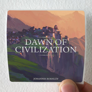 Johannes Bornlof Dawn Of Civilization Album Cover Sticker
