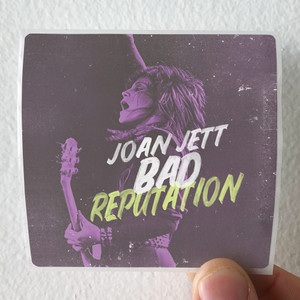 Joan Jett Bad Reputation Music From The Original Motion Picture 1 Album Cover Sticker