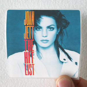 Joan Jett The Hit List Album Cover Sticker