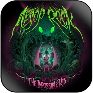 Aesop Rock The Impossible Kid Album Cover Sticker Album Cover Sticker Aesop Rock The Impossible Kid Album Cover Sticker Album Cover Sticker