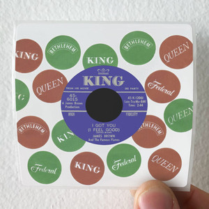 James Brown I Got You I Feel Good 1 Album Cover Sticker James Brown I Got You I Feel Good 1 Album Cover Sticker