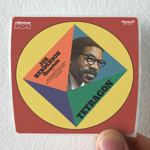 Joe Henderson Tetragon Album Cover Sticker